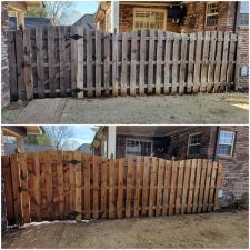 Fence cleaning in new market al 1