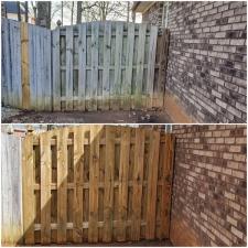Fence cleaning in new market al 2