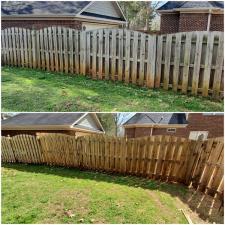 Fence cleaning in new market al 3