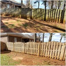 Fence cleaning in new market al 4